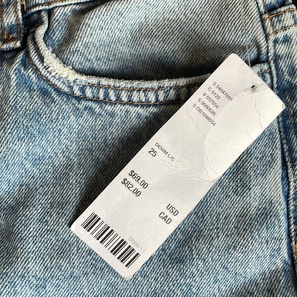 NWT BDG Wilco High-Waisted Cropped Flare Jean size 25 - Picture 8 of 8